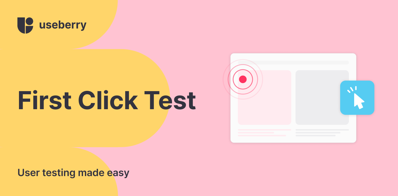 First click testing guide